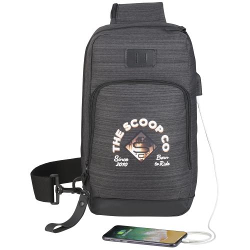 Bags - Backpacks - JetCharge SlingPack w/ USB Port