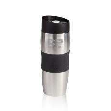 GripNStay 16oz Black Stainless Tumbler - Tumblers