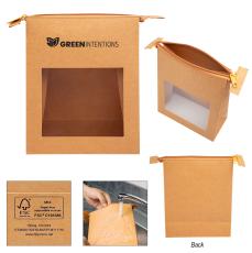 EcoZip Kraft Pouch - FSC Certified Design - Shoe Bags