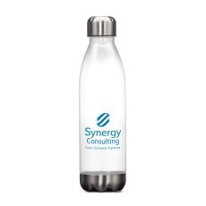 AquaSheen 20oz ClearView Stainless-Base Bottle - Drinkware