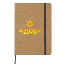 5" x 7" Eco-Inspired Strap Notebook - Journals & Notebooks