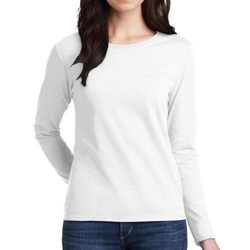 Gildan - Heavy Cotton&trade; Women's Long Sleeve T-Shirt