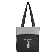 TechSavvy Heathered Laptop Tote - Nylon & Polyester