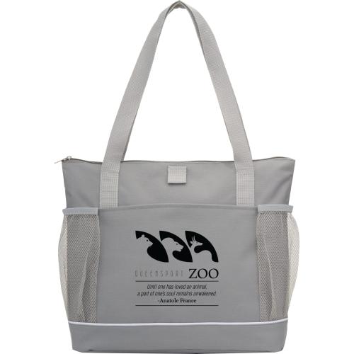 Bags - Tote Bags - EcoEase Meeting Tote with Secure Zipper
