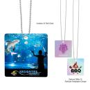VividSquare Charm Necklace - 24 Chain