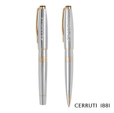 Cerruti 1881&reg; Bicolore Ballpoint Pen & Rollerball Pen Set - Gift Sets