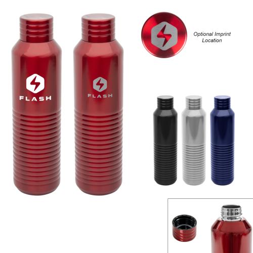 Drinkware - Metal Bottles - SteeloWave 20 oz Spill-Proof Bottle
