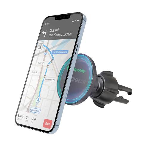 Bags - Travel Accessories - HyperGear Mag Grip Magnetic Phone Mount with MagSafe Vent