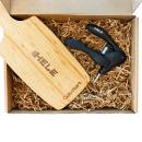 WineWhisk Walnut Gift Set