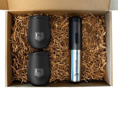 Home & Kitchen - Ros&eacute;Rabbit Wine Tumbler Duo Set