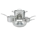 CuisineArtistry 7pc Silver Cookware Set