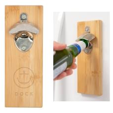 EcoGrip Bamboo Wall Bottle Opener - Jar & Bottle Openers