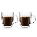 SipClear Duo Glass Mug Set - 10oz