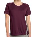 Maroon/silver