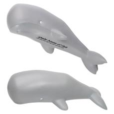 WhaleSoothe Gray Pad Print Stress Buddy - Stress Relievers