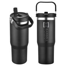 Tollara 30 oz Vacuum Insulated Tumbler with Flip Top Spout - Drinkware