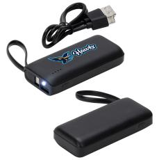 Chancellor 5000mAh Power Bank with USB-C Built-in Cable - Technology