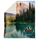 Silk Touch Sherpa Blanket 50" x 60" 420GSM - Full Color