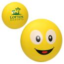 SmileyGlow Yellow Stress Buddy Ball