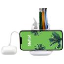 Annex Wireless Charging Stand with Dual Ports & Pen Holder