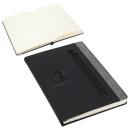 JournalZip Gray Pocketed Hardcover Notes