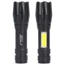 Best Buddy Tools &reg; Duo Beam Rechargeable LED and COB Flashlight