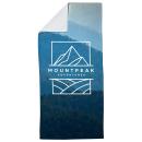 Silk Touch Beach Blanket/Towel 28" x 58" 300GSM Poly/Cotton - Full Color