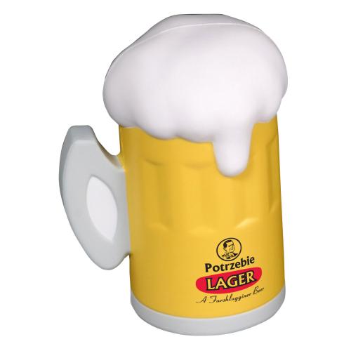 Toys & Novelties - Stress Relievers - Food & Beverage - FoamBrew Amber Stress Mug