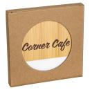 Bamboo/Marble Combo Coaster