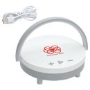 Archway Wireless Speaker with 5W Wireless Charger + Touch Light