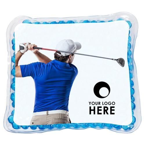 Health & Wellness - Hot and Cold Packs - Golfer Square Aqua Pearls™ Hot/Cold Pack