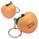 Juicy Squeeze Peach Key Chain