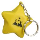 StellarEase Yellow Stress Keychain