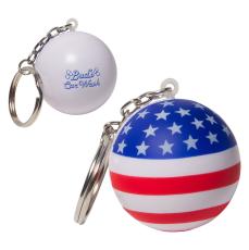 StarSpangle Stress Key Chain - Patriotic