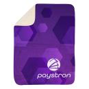 Micro-Mink Sherpa Plush Blanket 30" x 40" 430GSM - Full Color