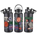 Bresso 34 oz Vacuum Insulated Bottle with Twist Top Spout