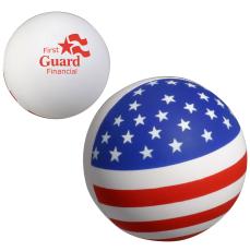 PatriotEase Red, White & Blue Stress Ball - Patriotic