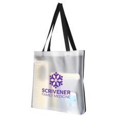 Lumina Soft-Touch Black Tote - Bags