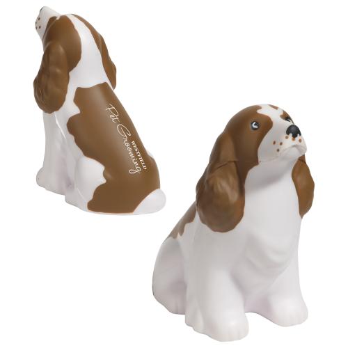 Toys & Novelties - Stress Relievers - Animals - CalmSpaniel Brown/White Stress Buddy