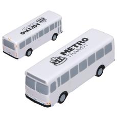 UrbanEase Metro Stress Bus - White Pad Print - Stress Relievers