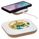 Trident 15W Wireless Charger Made With FSC&reg; Cork & Recycled Plastic