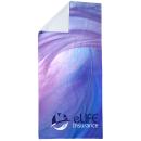 Silk Touch Beach Blanket/Towel 35" x 70" 400GSM Poly/Cotton - Full Color