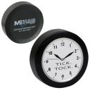 Tick Tock Stress Clock - Pad Print, Blk/Wht