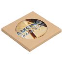 Cobblestone Absorbent Coaster with Cork Base