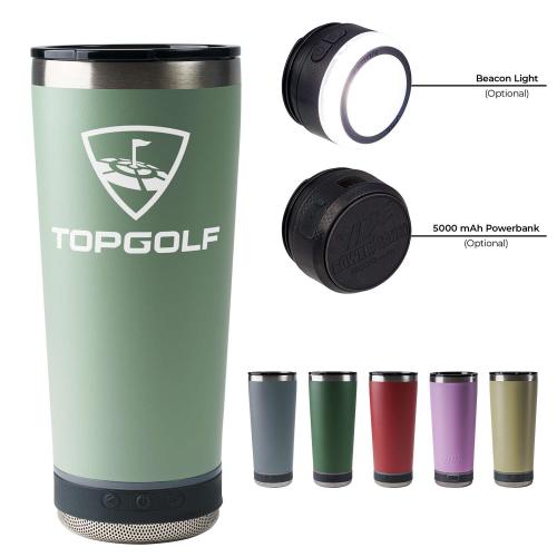 School Swag - MagicBeat 18oz Tumbler with Speaker