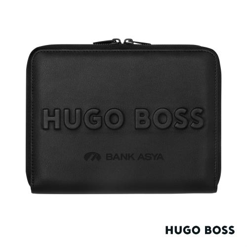 Desk & Office - Journals & Notebooks - Padfolios - Hugo Boss&reg; Label A5 Conference Zip Folder