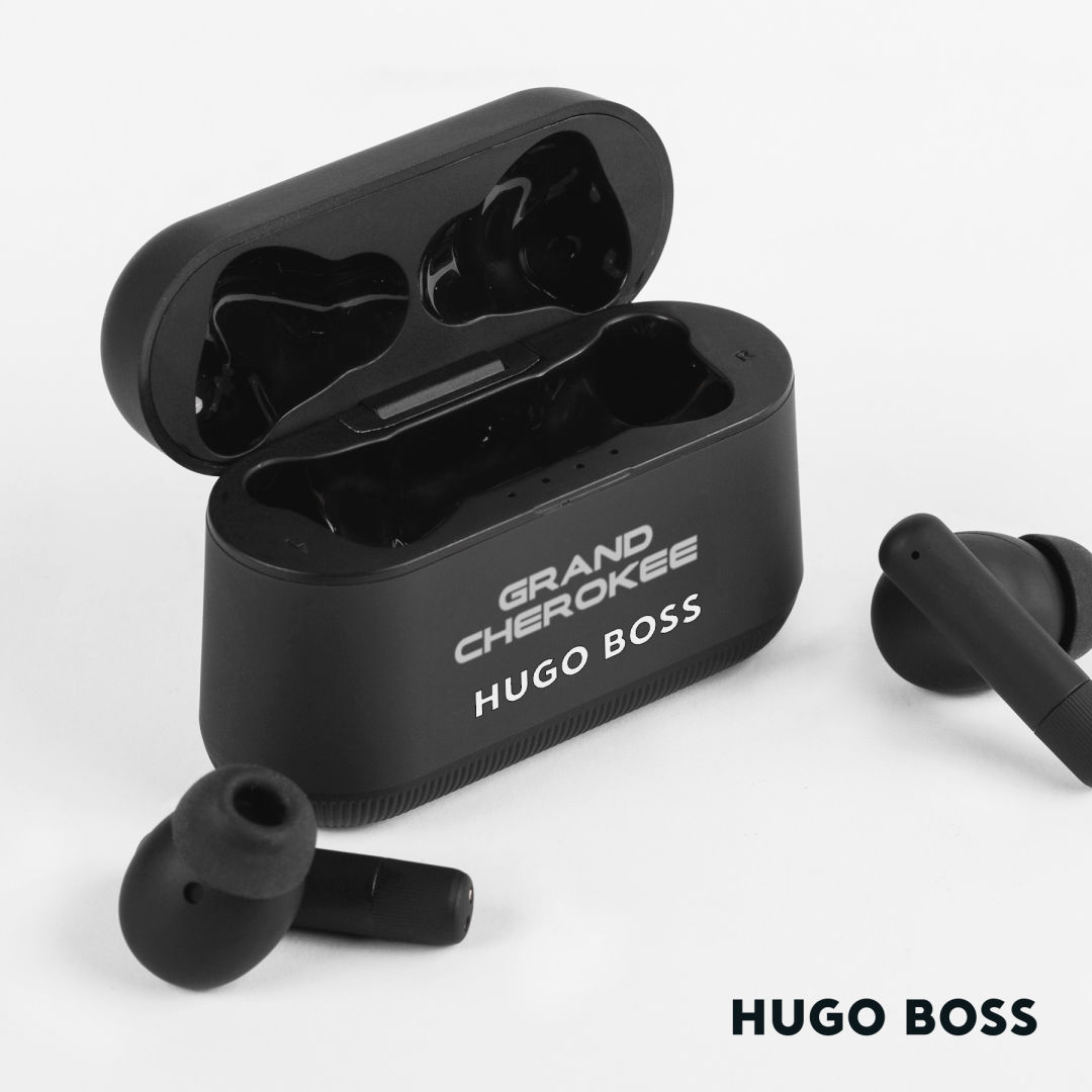 Hugo Boss Gear Matrix Wireless Earphones 4185-HBP7107-BK