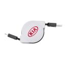 FlexiCharge Duo Retractable Cable - Black