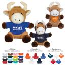 BraveBuddy 6" Custom Plush Bull