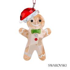Swarovski&reg; Holiday Cheers Ornament - Gingerbread Man - Ornaments